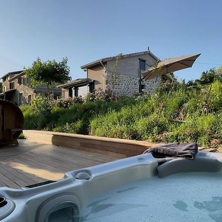 Gite De Charme 5 Etoiles Pour Couple Avec Sauna Et Jacuzzi Exterieurs Privatifs Peaugres Exteriér fotografie