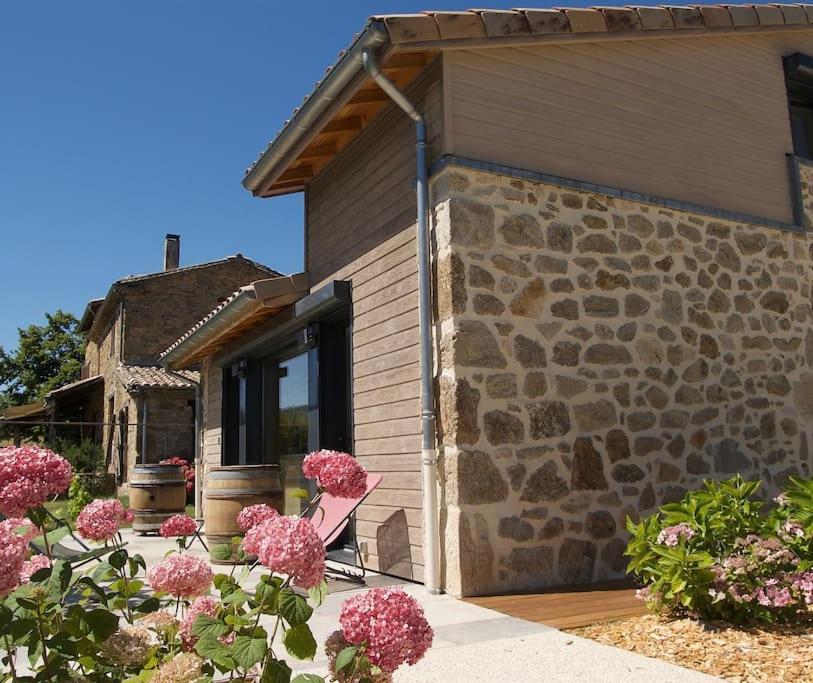 Gite De Charme 5 Etoiles Pour Couple Avec Sauna Et Jacuzzi Exterieurs Privatifs Peaugres Exteriér fotografie